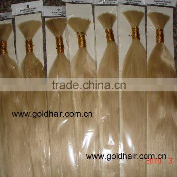 Colored Human Hair Bulk-613# GradeAAA quality