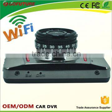 Full hd 1080p 120 degree angle G-sensor motion detect parking control CE ROHS FCC dual cam car dashboard camera