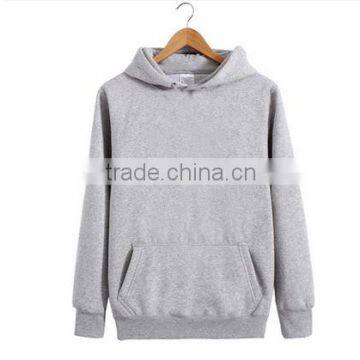 Long Sleeve Fleece Fabric Pullover Warm Sweatshirt 2017 Winter Blank Hoodies