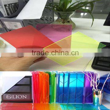 2016 Jiangsu Factory Supply Transparent Colorful PVC Sheet For File Folder