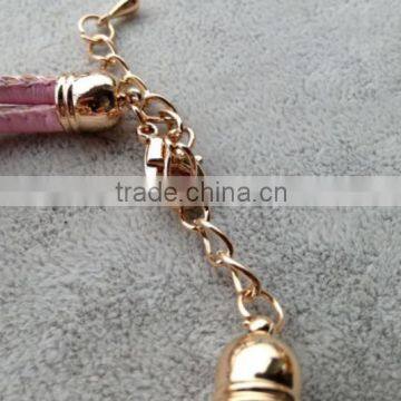 Fashion Vintage Pu Leather Lady Leather Bracelet Wholesale photo-3