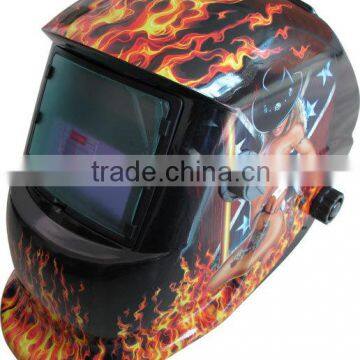 Painted With Sexy Lady Auto Darkening Welding Helmet photo-2