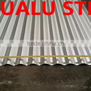 zinc coated corrugated steel sheet