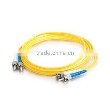 15m ST-ST 9/125 OS1 Duplex Singlemode Fiber Optic Cable (Plenum-Rated)