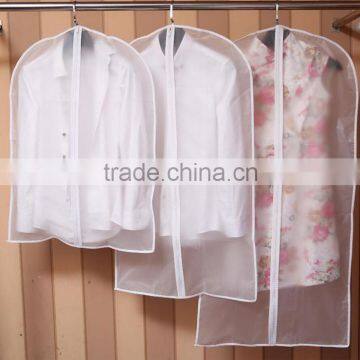 Wholesale Transparent Plastic Clothes Bag PEVA Garment Covers