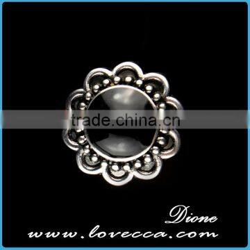 Black wholesale cz snap button jewelry for sale