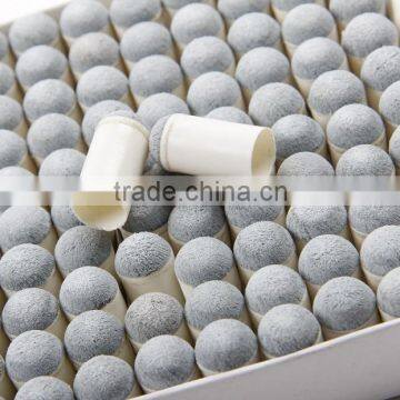 Wholesale Cheap Price 100 Pcs Push on Billiard Pool Snooker Cue Tips 10mm 11mm 13mm photo-4