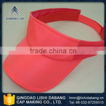 Highly praised wholesale attractive style bright softtextile sun visor cap wholesale