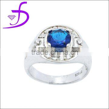 925 sterling silver fashion rhodium plated ring unisex ring