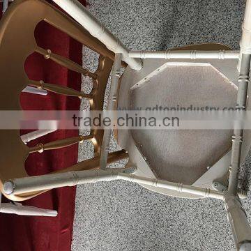 Fashion Gold Wooden Chateau Chair photo-6