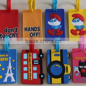 Full Color Print Hard Plastic Luggage Tag photo-3