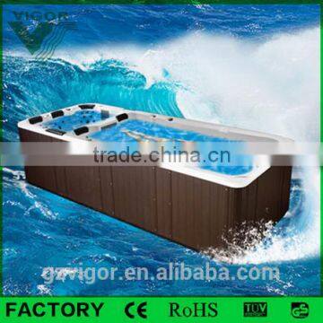 Factory outdoor large air massage swim spa pool