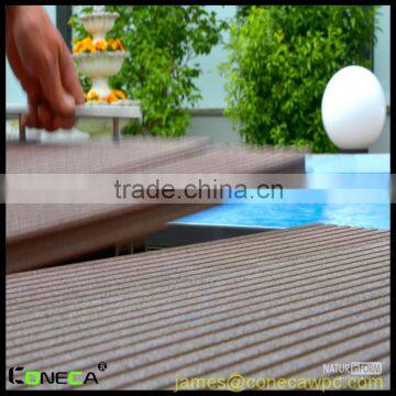 Low price wpc decking outdoor hollow wpc decking