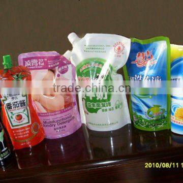 Manufacturer for standing bag detergent packing machine