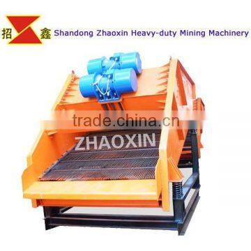 Hot sale vibrating sieve, vibrating screen used in ore bebeficiation