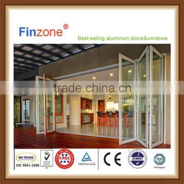 Design manufacture aluminum door with good quality