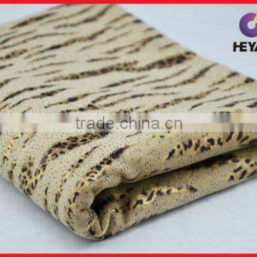 Animal Skin Metallic Coating Corduroy Uncut Fabrics