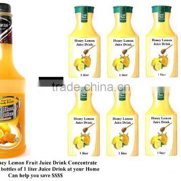 Tropical Rain-Forest Honey Lemon Juice Drink Concentrate photo-2