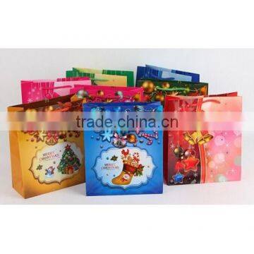 China Manufacturer Customized Christams Paper Bags For Gift Wholesale