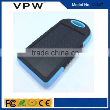 2016 newest CE certificate mobile solar cell power bank for laptop