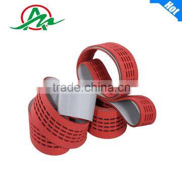 Drilling Hole /Sponge Red Rudder Timing belt manufacturer