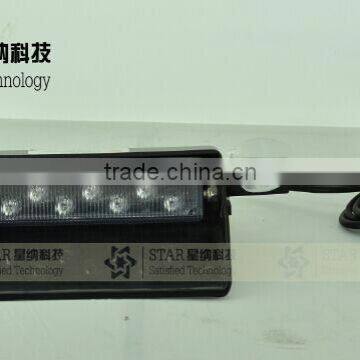 1W*8LED Auto Visor Blue Green 15 Flash Pattern Led Warning Strobe Light (XN-S6-2) photo-3