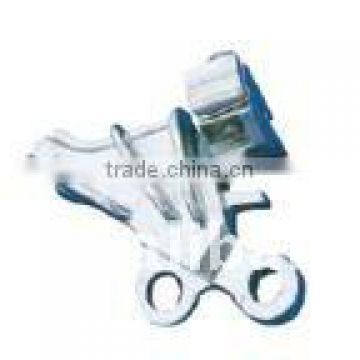 Wedge type tension clamps