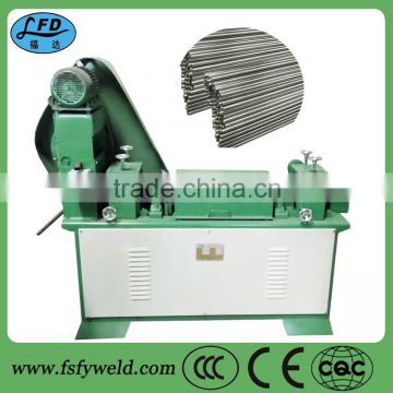 Manufacturing bird cages wire straightening and cutting machine