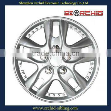 set of 4 silver hubcap wheel cover 15 inch