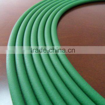 High Quality diameter 18mm green rough round belt urethane