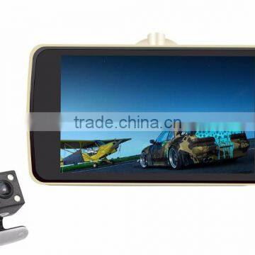 Hot 4.0 Inch Big Screen Car Black Box Dual Camera Dvr Driving Recorder photo-2