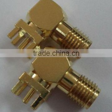 sma right angle female connector