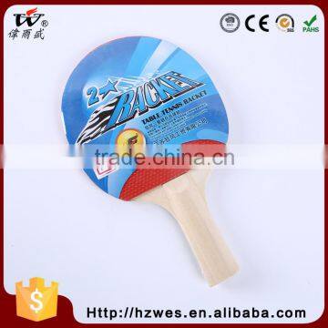 Natural Poplar Wood OEM Top Training Table Tennis Racket Bat