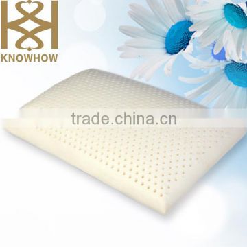 Bed Rest Natural Latex Pillow Wave Streamline Pillow Anti-mites and Anti-bacteria Pillow