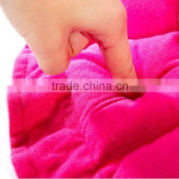 Dual Drawstring Style Pumpkin Phape Colorful Plush Animal Shaped Dog Pet Bed photo-5