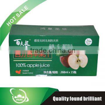 organic pure apple juice with box with good quality