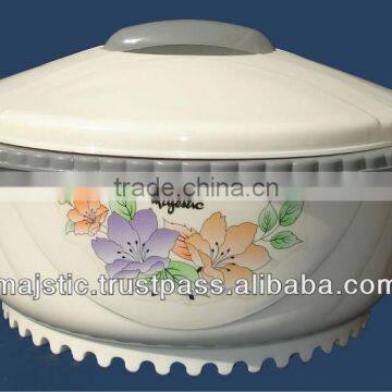 Majestic Plastic Insulated Hotpot Deluxe 3 Piece set / Thermal Food Warmer