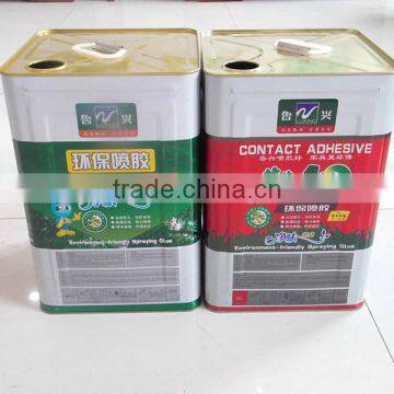 dark high temperature epoxy adhesive of red and green color