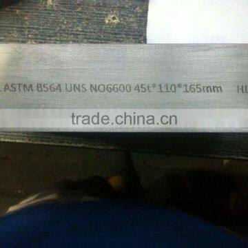 ASTM B564 alloy600 plate