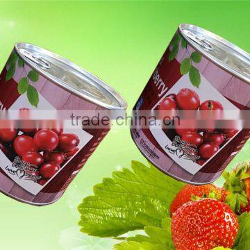 Manufacture Empty Food Tins Composite Paper Can With Tin Slip Lid