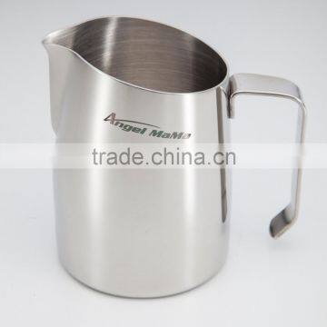 high quality oblique mouth 16oz stainless steel milk jug