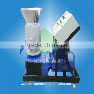 WANDA low noise ring die pellet mill machine for sale