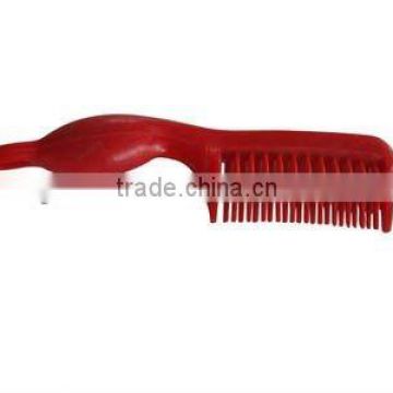 Easy grip Plastic horse mane&tail comb