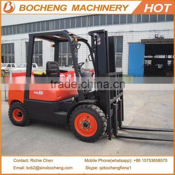 3Ton Hydraulic Diesel Lift Truck CPCD30 Forklift For Sale