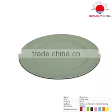 galvanized round tray / metal dinner round tray/service tray(ISO9001)