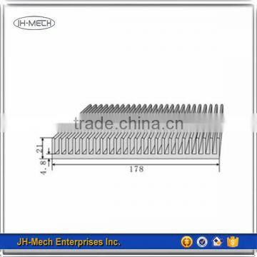 Cheap aluminum square heat sink Chinese supplier