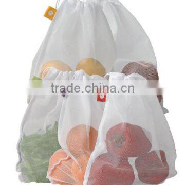 Lightweight Washable Mesh Bag for Grocery Veggie Fruit Storage Shopping Bag photo-5