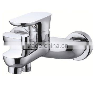 Brass Wall Mounted Waterfall Bathtub Faucet