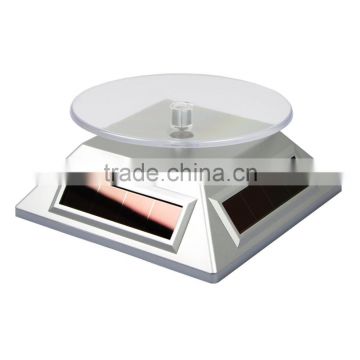 2015 Hot Sales Jewelry Making Supplies Diamond Electronic Solar Pocket Turntable Display