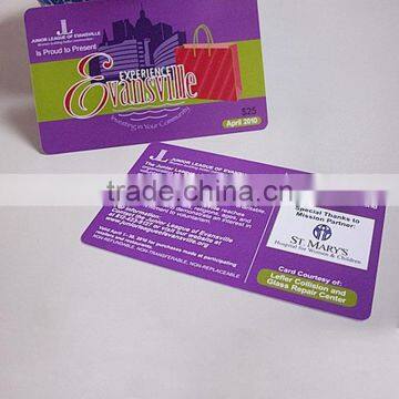 PVC Gift Card Discount Plastic Membership Cards Printing